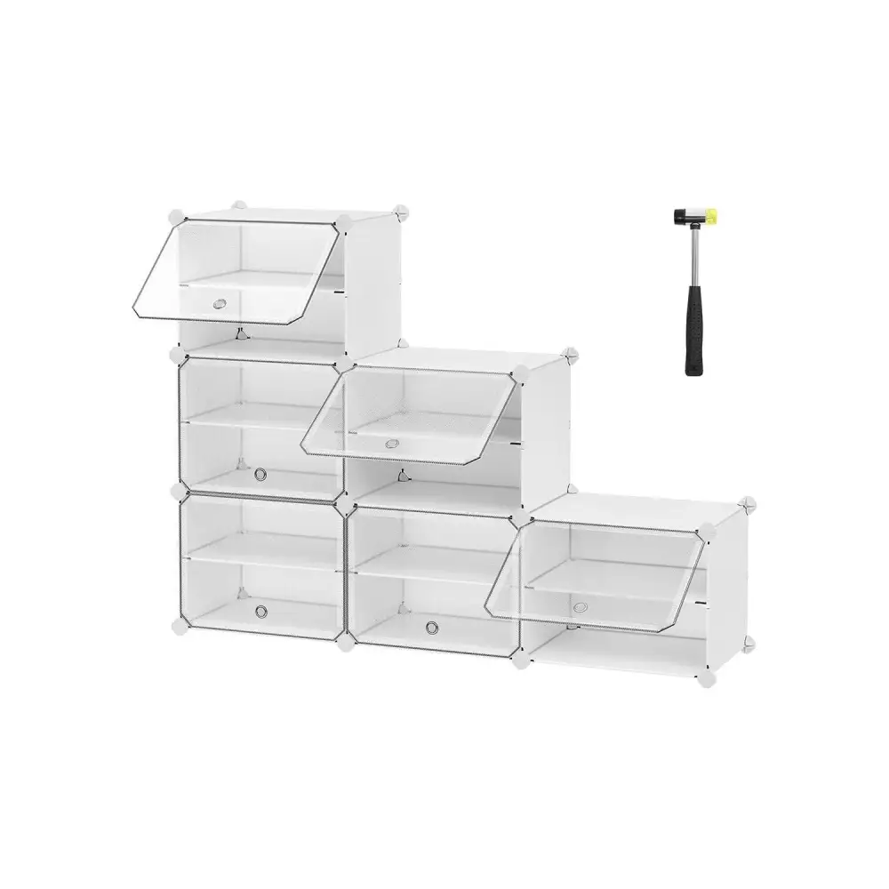 Everyday Modular Ventilated Plastic Shoe Storage Box
