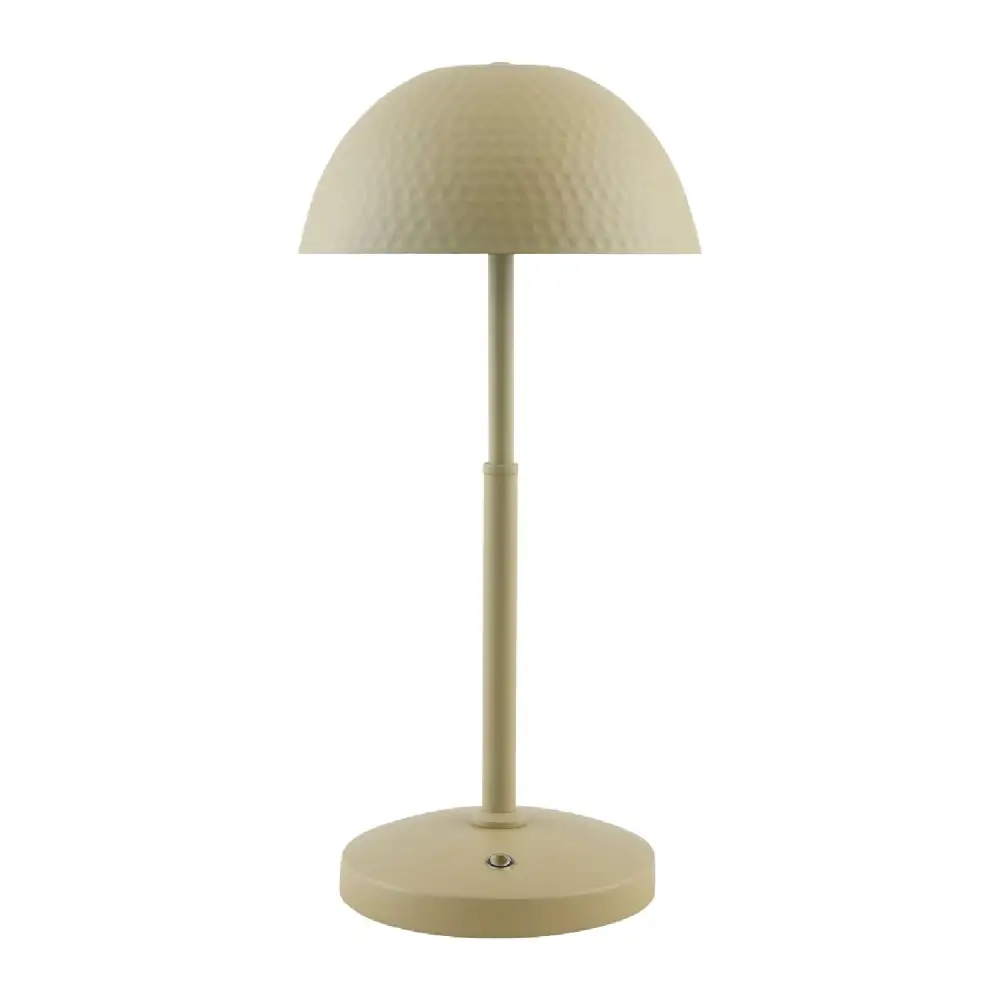 Dome Shade Modern Cement Metal Iron Table Lamp
