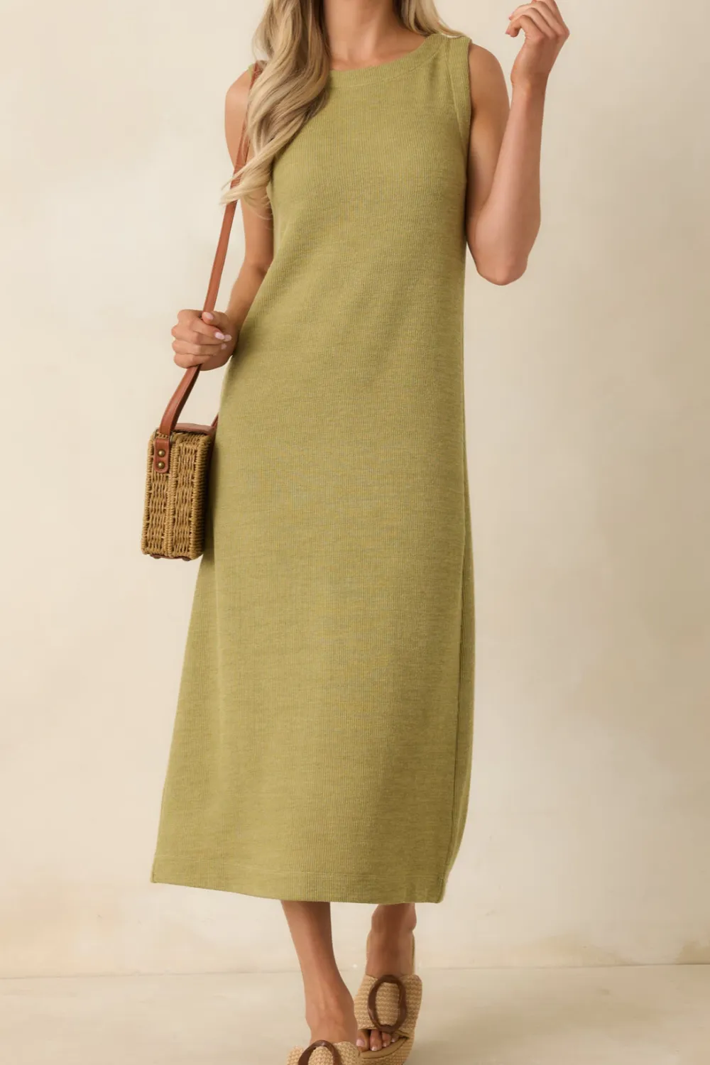 Knit Soft Midi Dress