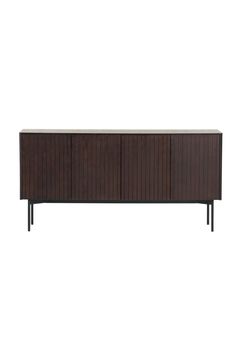 Slatted Smoked Ash Sideboard