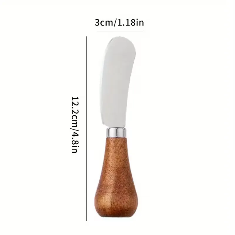Wooden Handle Butter Knife