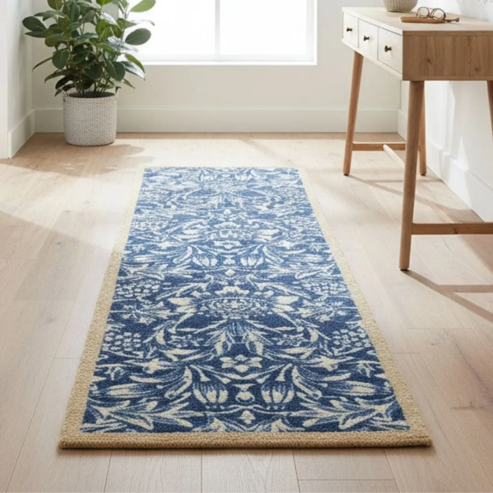 Heritage Pattern Nylon Runner Rug