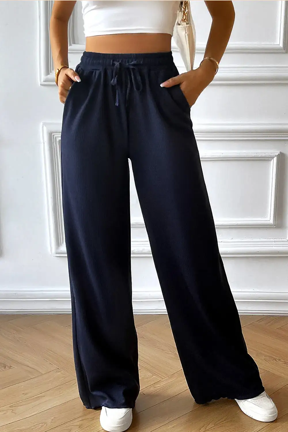 Versatile Wide Leg Trousers