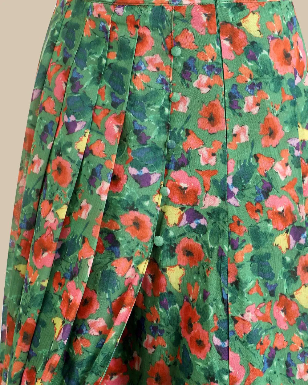 A-Line Mid Length Skirt