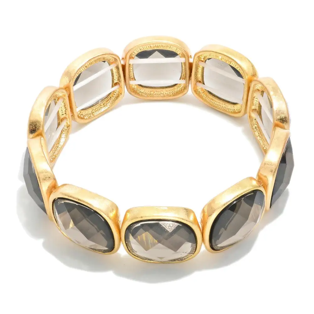 Stretch Cushio Cut Bracelet