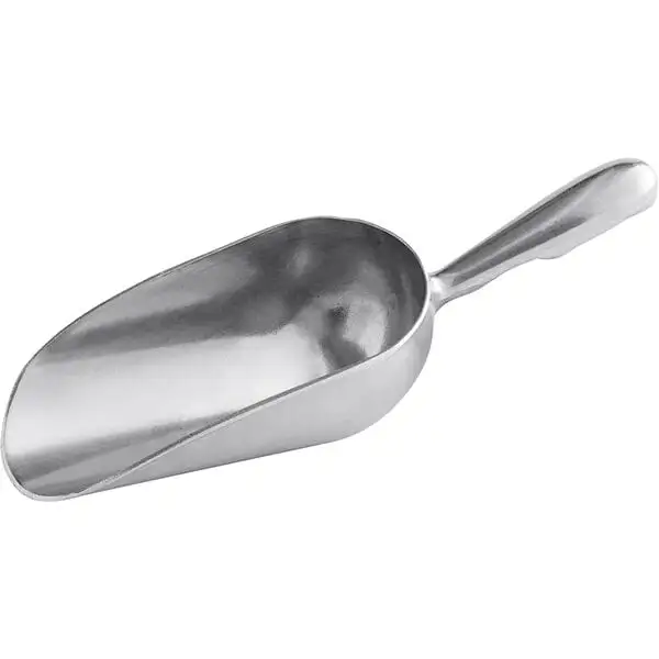 Compact Single Piece Aluminum Scoop