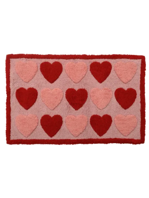 Tufted Cotton Bathroom Mat