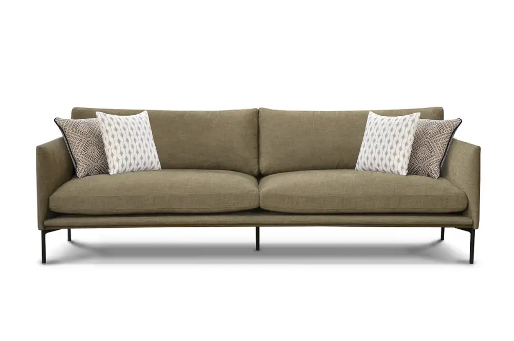 Refined Modern Upholstered Sofa
