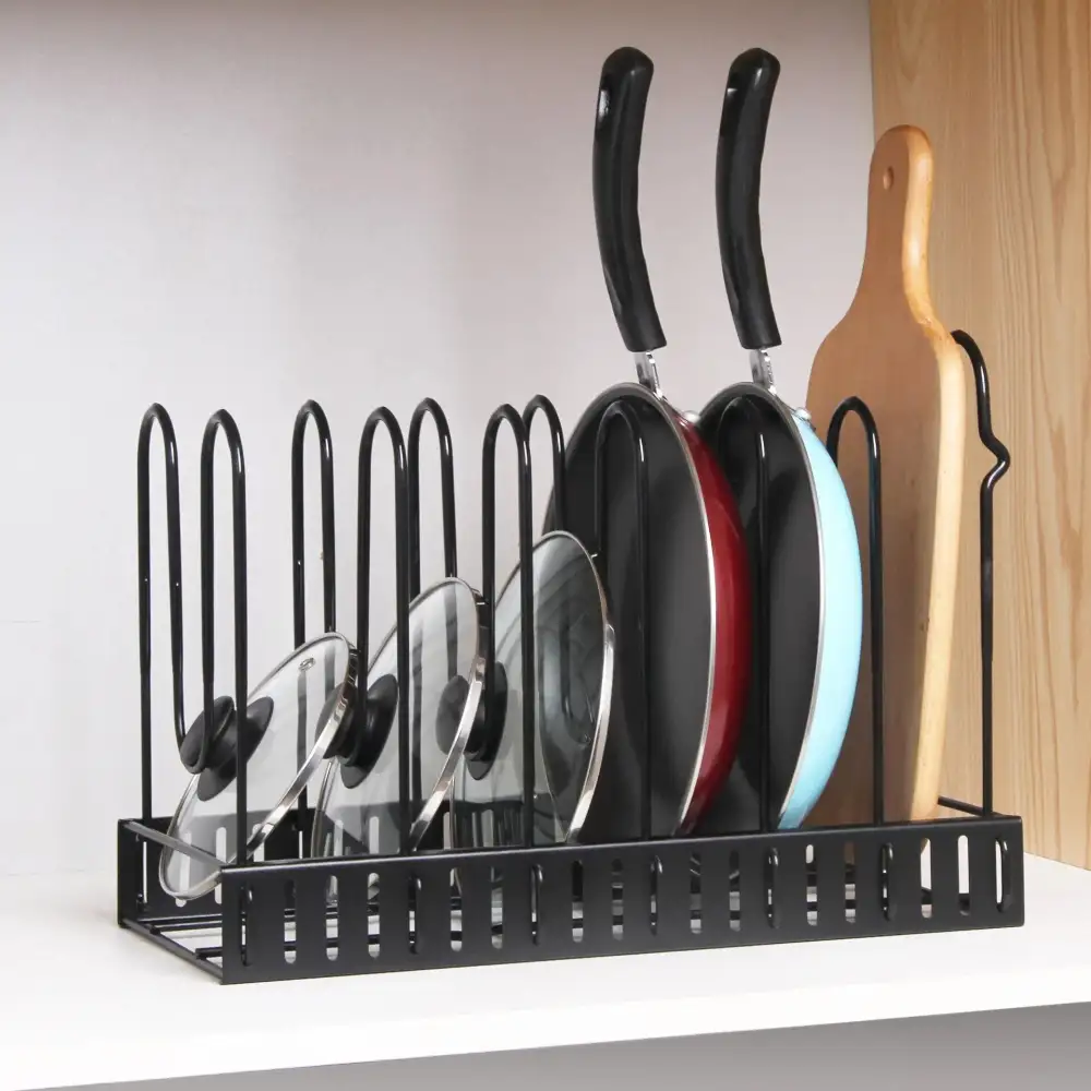 Adjustable Pan Home Storage Rack