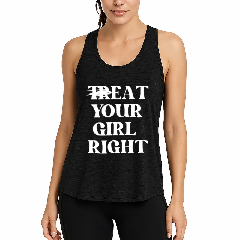 Treat Your Girl Right Athletic Tank