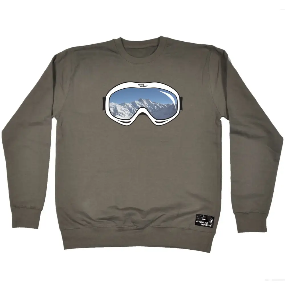 Ski Goggles Graphic Sweatshirt