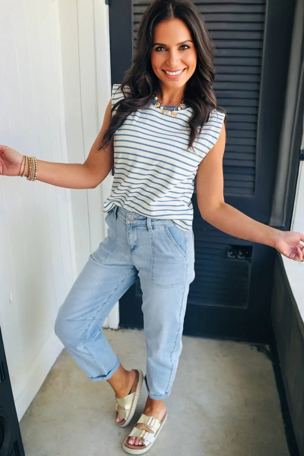 Airy High Rise Denim Jeans