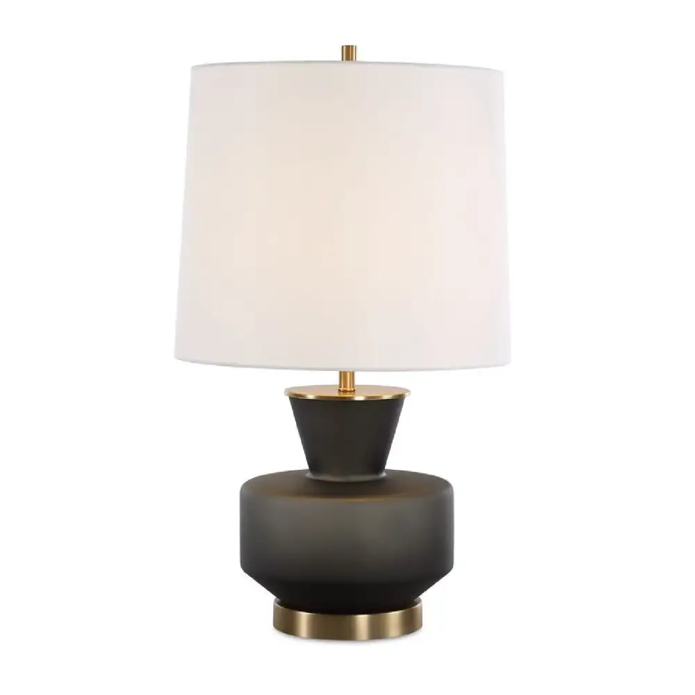 Mid-Century Modern Glass Table Lamp