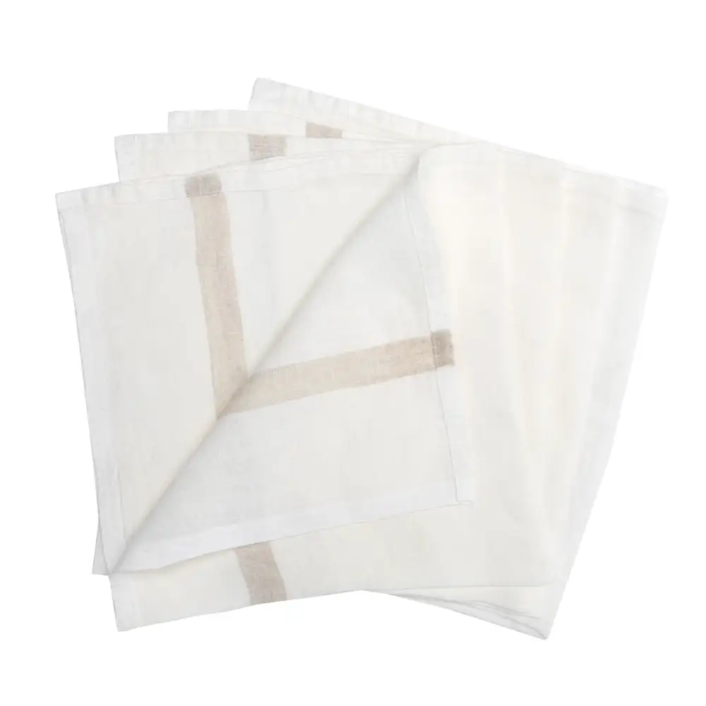 Understated Stonewashed Linen Napkin Set