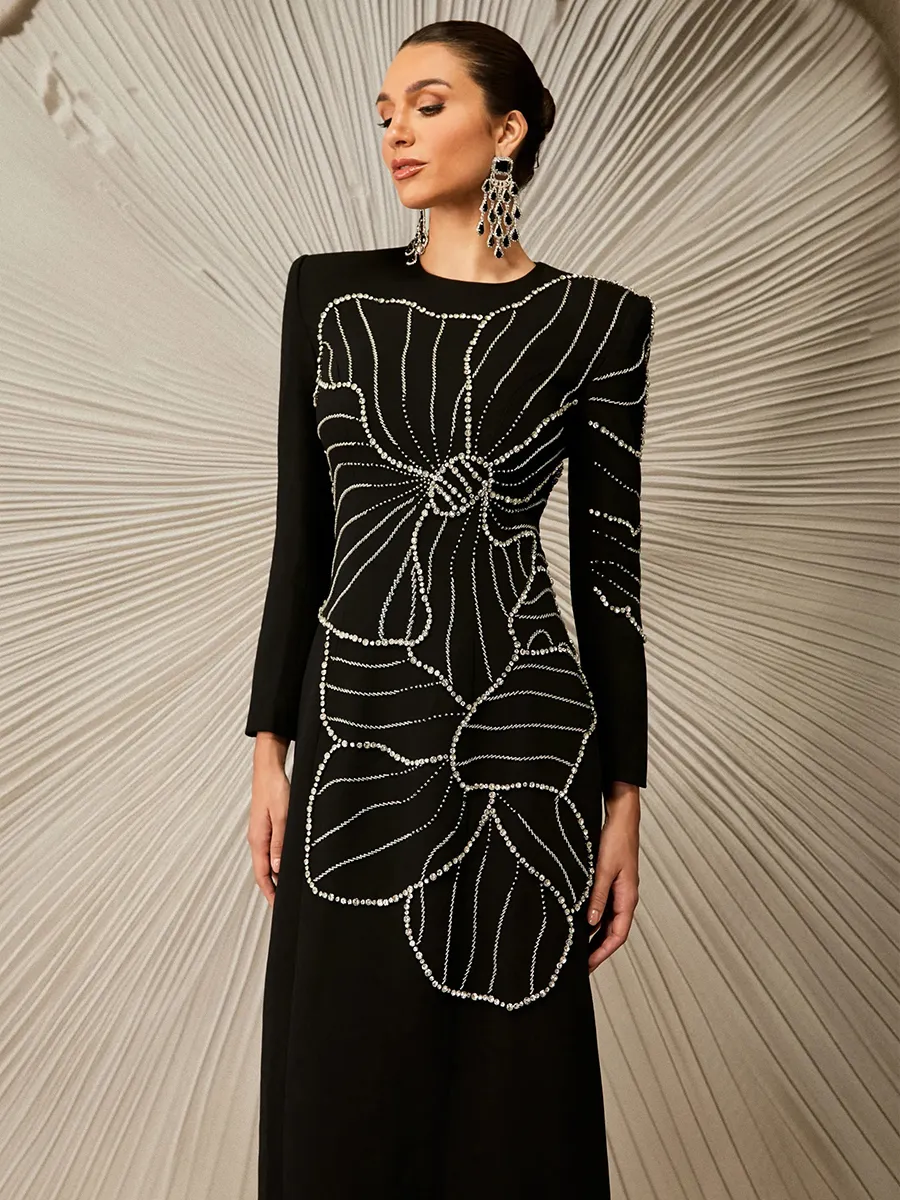 Aurelia Maxi Dress In Black