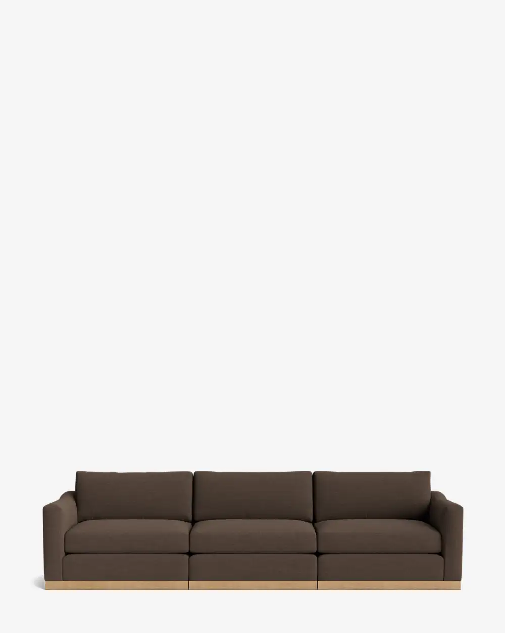 Modular Oak Sofa