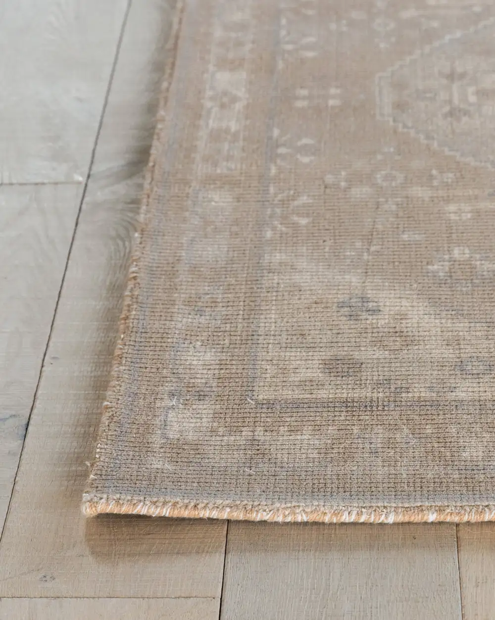 Layered Hand-Tufted Wool Area Rug