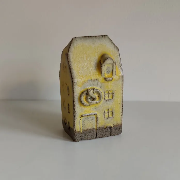 Handcrafted Stoneware Shop Ornament