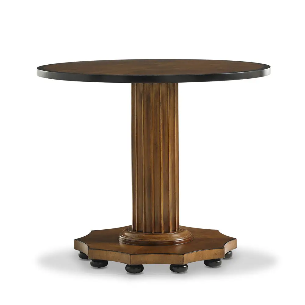 Scalloped Classical Side Table