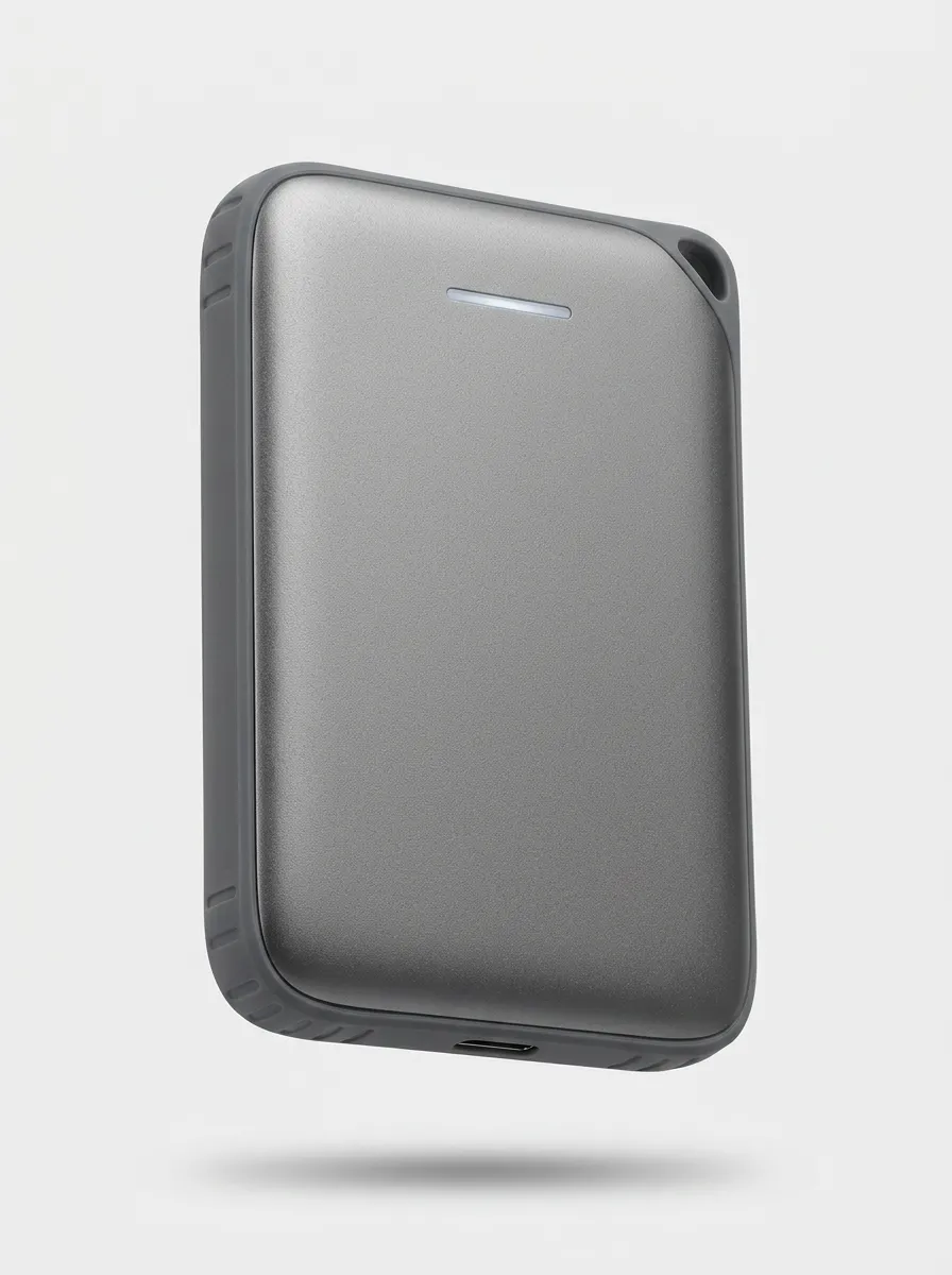 Portable External Solid State Drive Slim Matte Finish