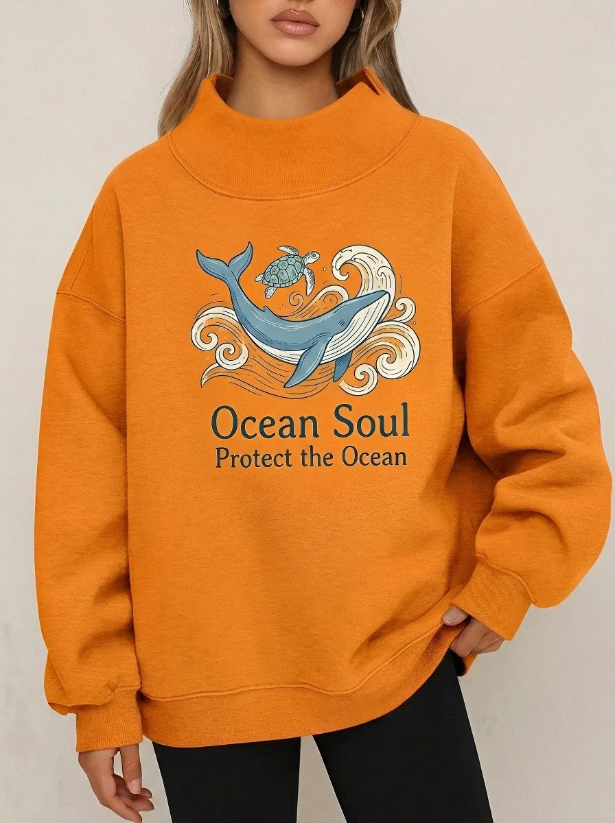 Ocean Soul Whale Sweatshirt Classic