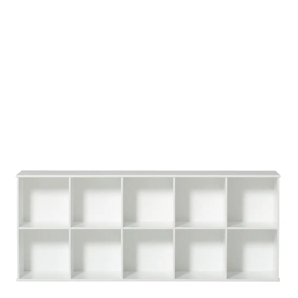 Storage Oak Leather Shelf
