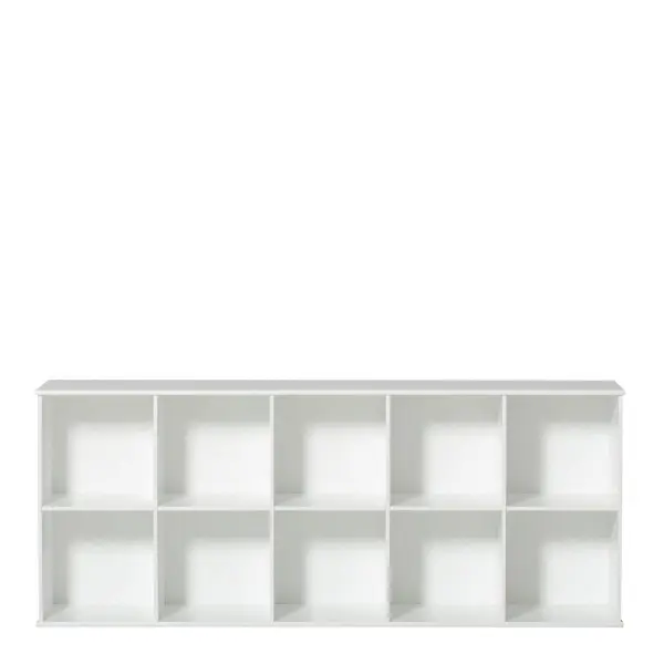 Storage Oak Leather Shelf