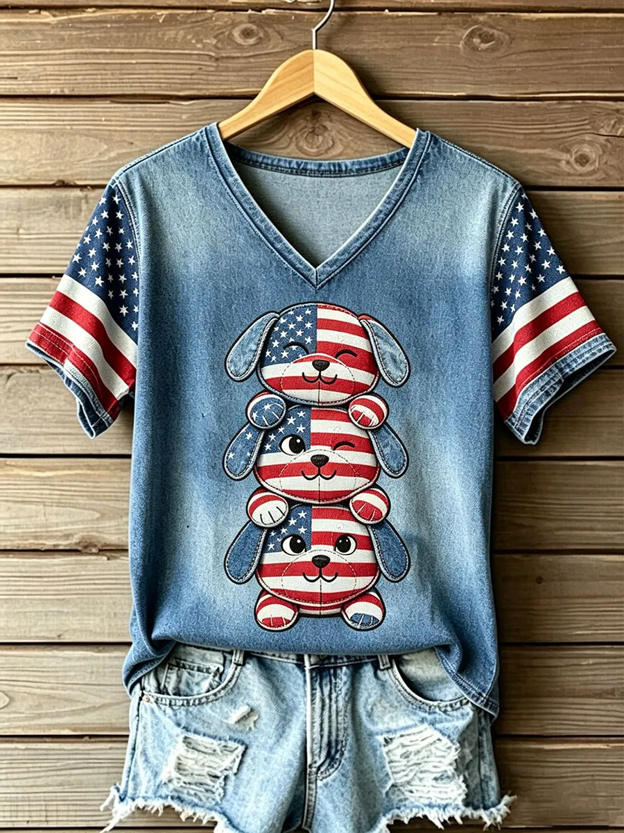Women's American Dog T-Shirt
