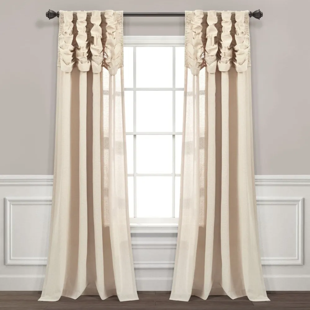 Relaxed Linen Window Curtain Panel