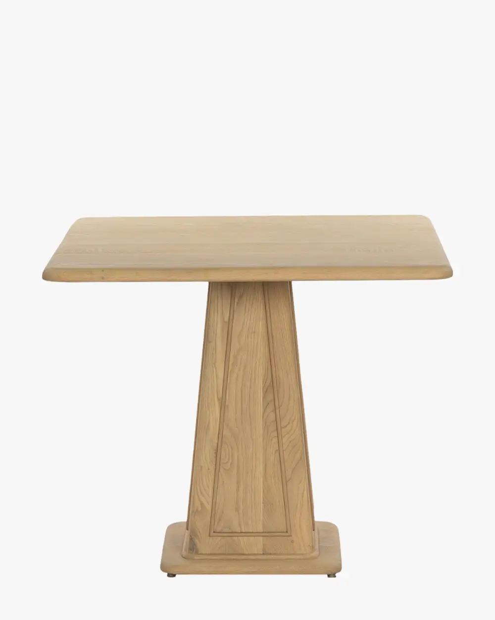 Pedestal Oak Table