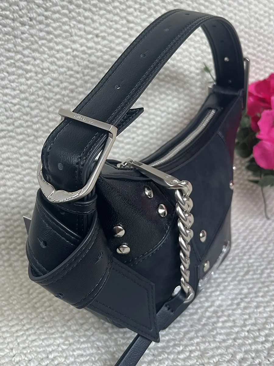 Elizabeth Studded Chain Handbag