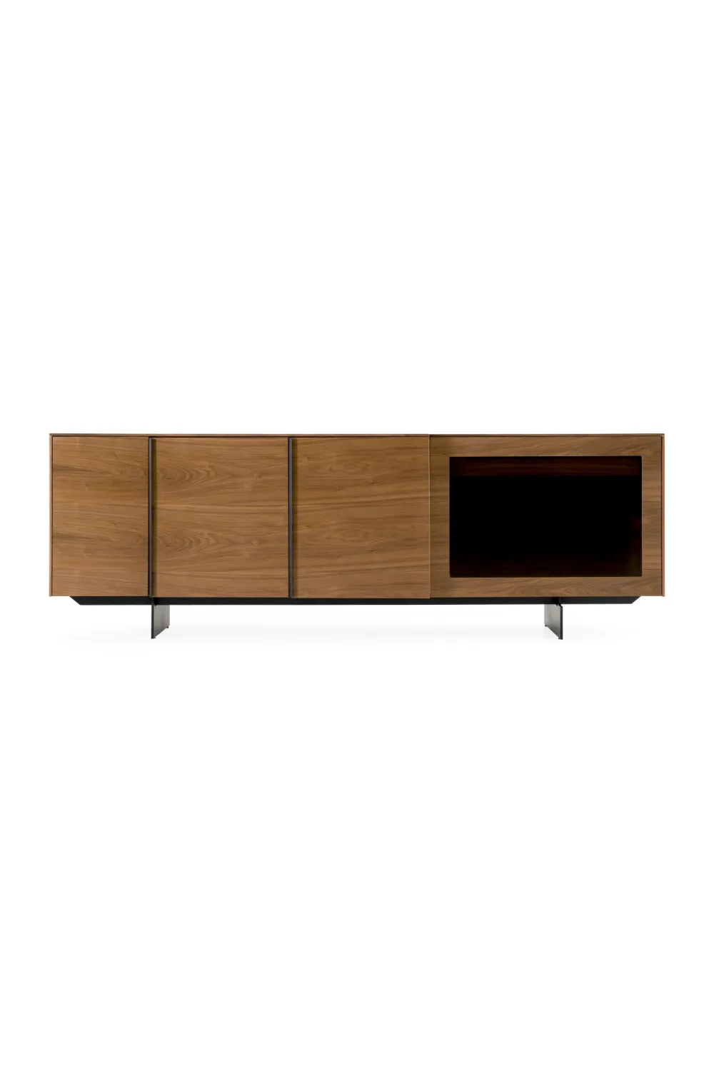 Walnut Veneer Sideboard