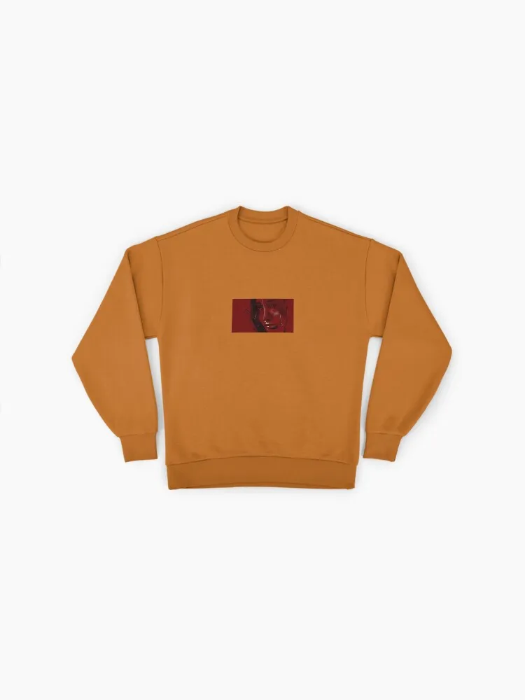 Minimalist Red Box Logo Sweatshirt