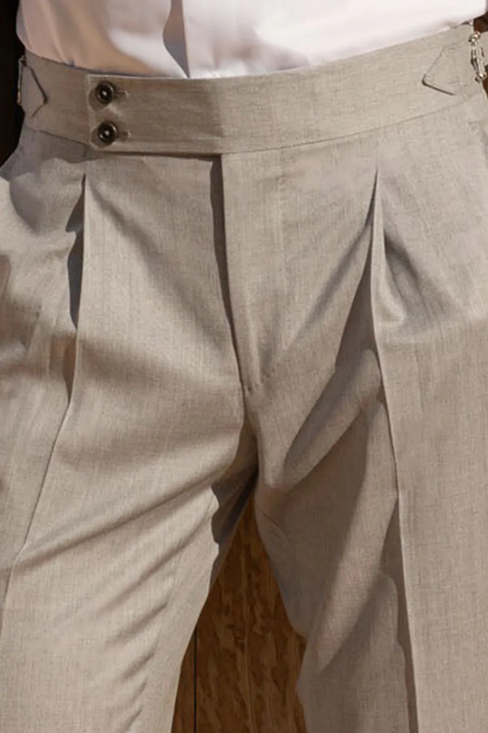 Beige Trousers Men'S Fashion