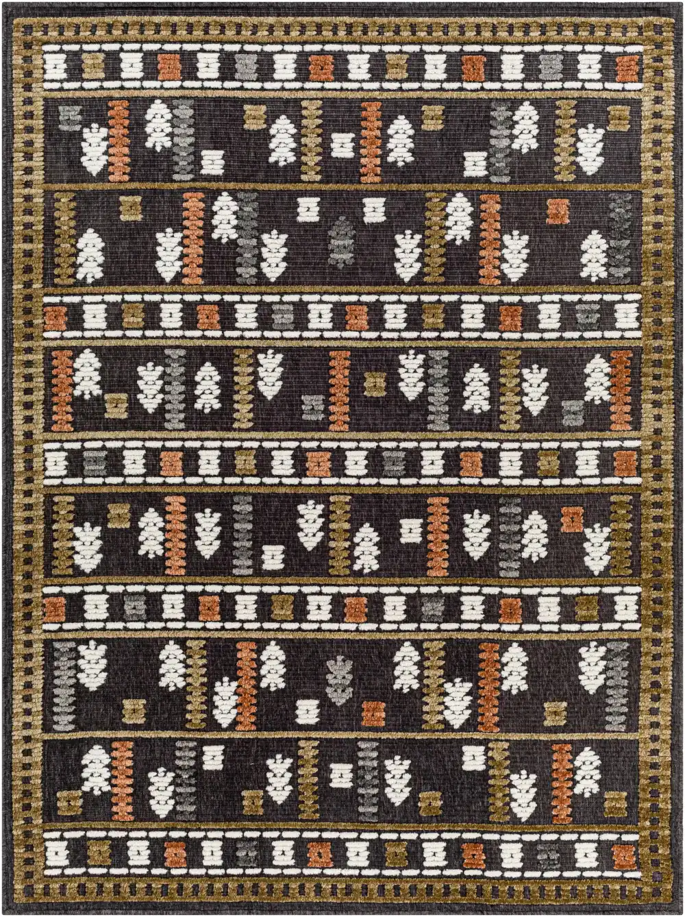 Washable Polypropylene Area Rug