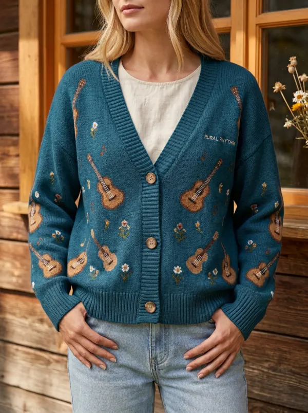 Backroad Women's Country Music Casual Cardigan