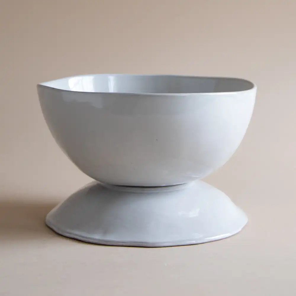 Sculptural Elevated Serving Bowl