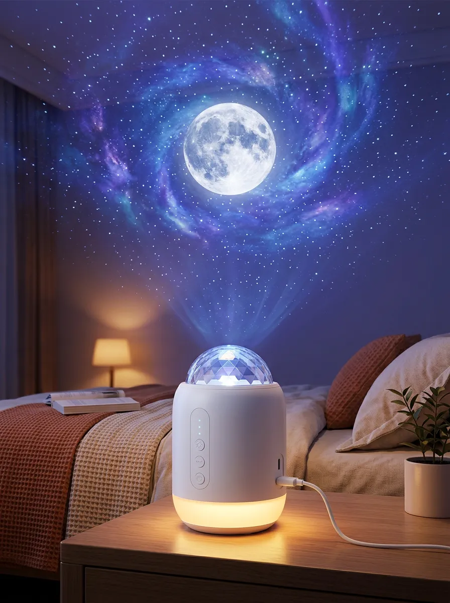 Meteor Galaxy Moon Starry Sky Projector Night Light