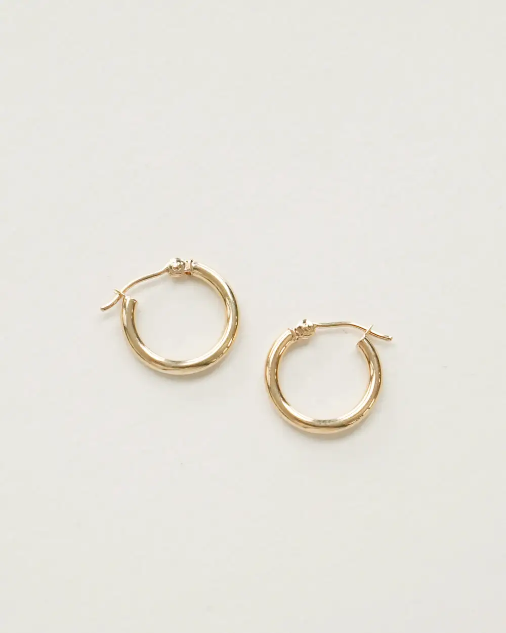 Curved Hoop Earrings