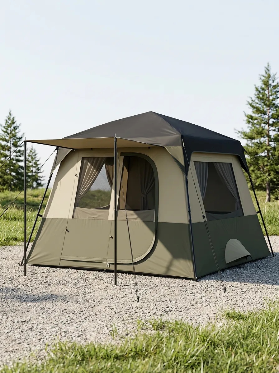 Cabin Outdoor Camping Tent
