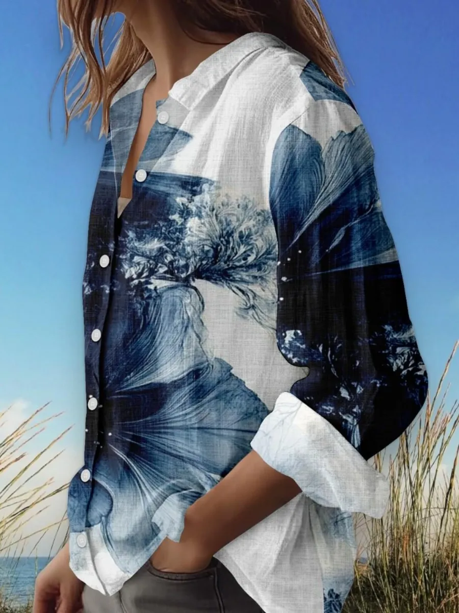 Abstract Watercolor Shirt