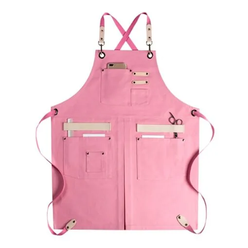 Refined Canvas Cotton Strap Crossback Kitchen Work Apron