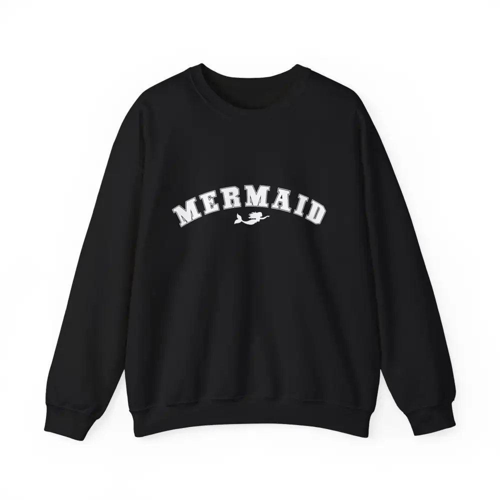 Mermaid Graphic Crewneck Sweatshirt