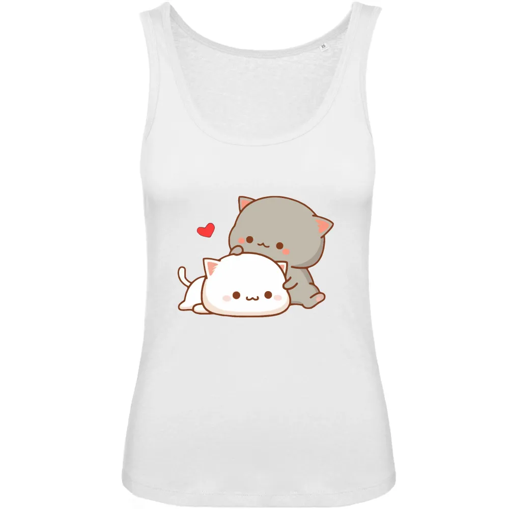 Cute Cat Graphic Tank