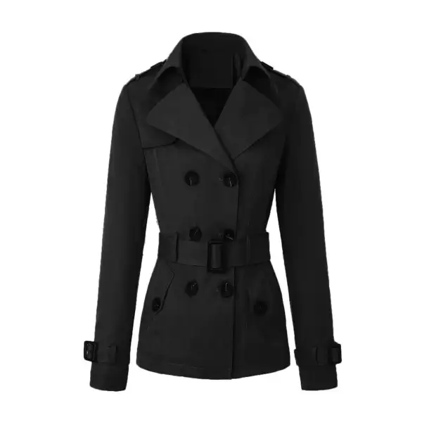 Refined Waist Tie Trench Coat