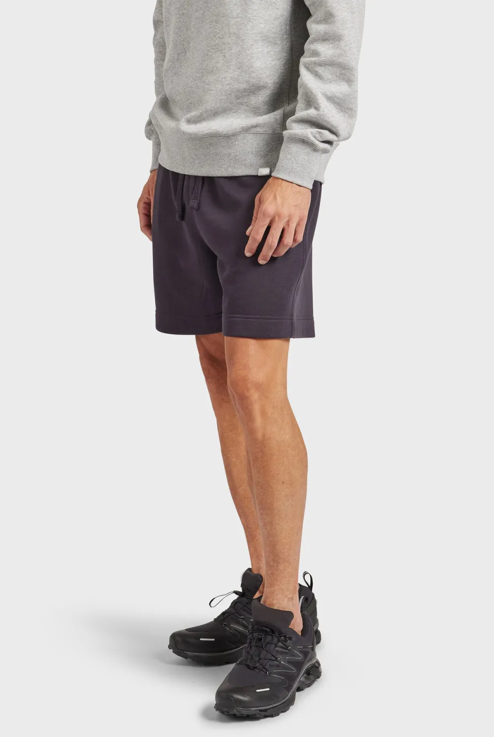 Soft Knit Elastic Waist Casual Lounge Shorts