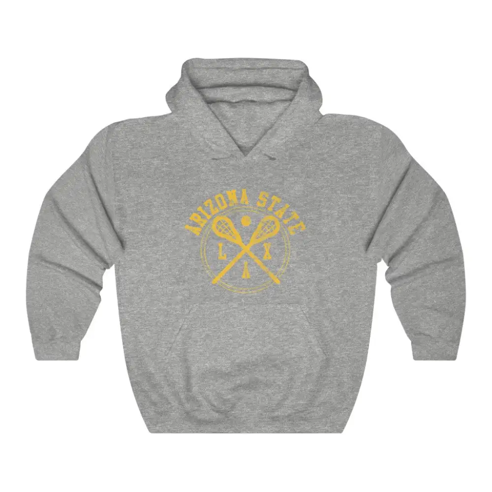 Everyday Vintage Badge Lacrosse Graphic Pullover Hoodie