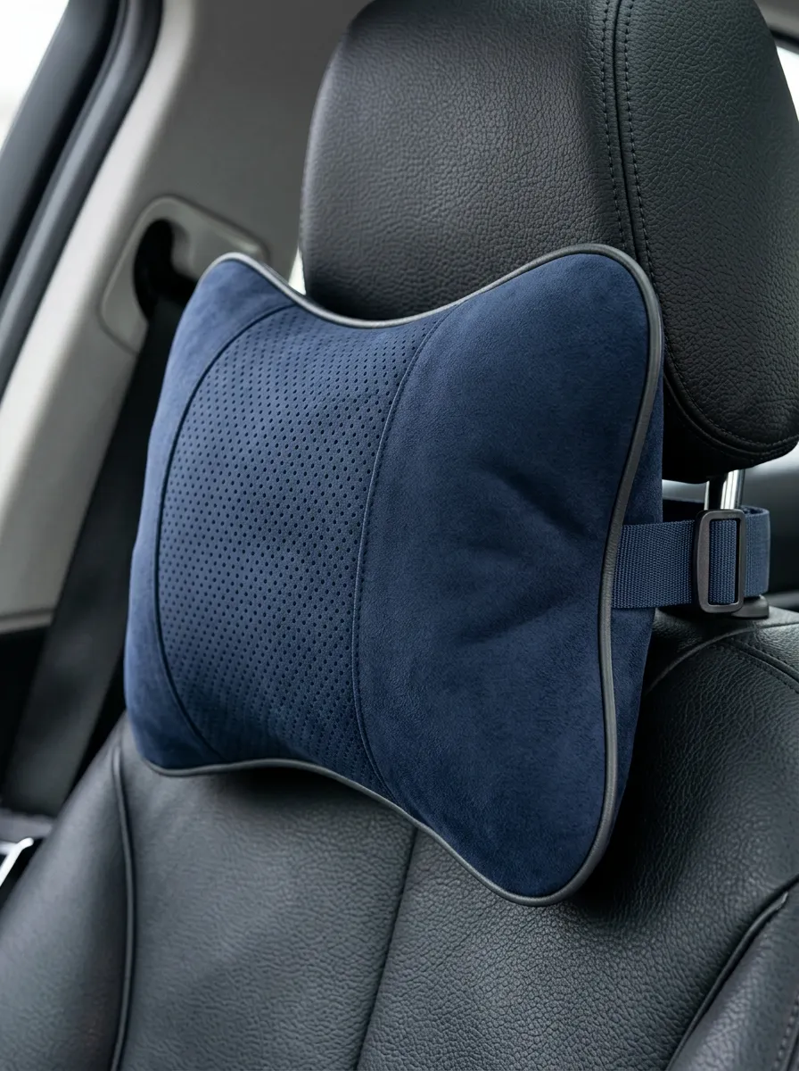 Refined Tailored-Look Car Neck Support Pillow