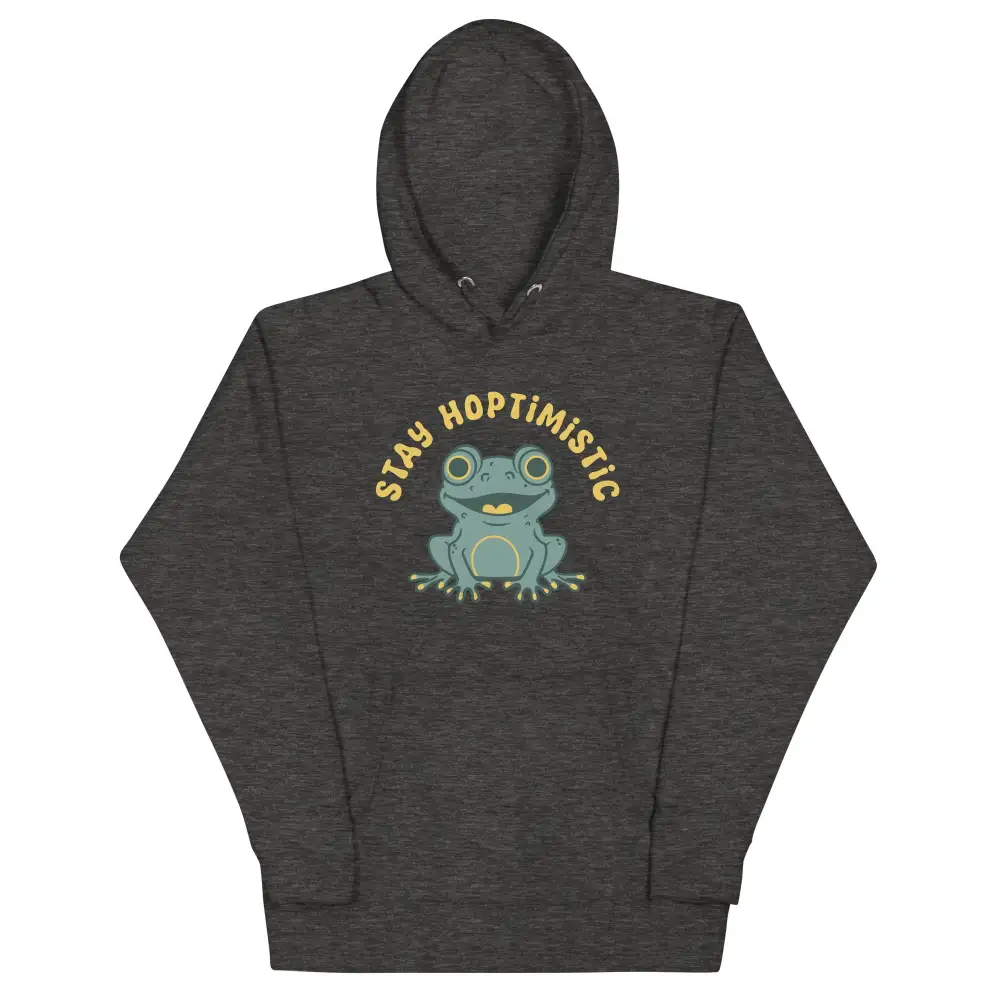 Healing And Optimistic Print Hoodie