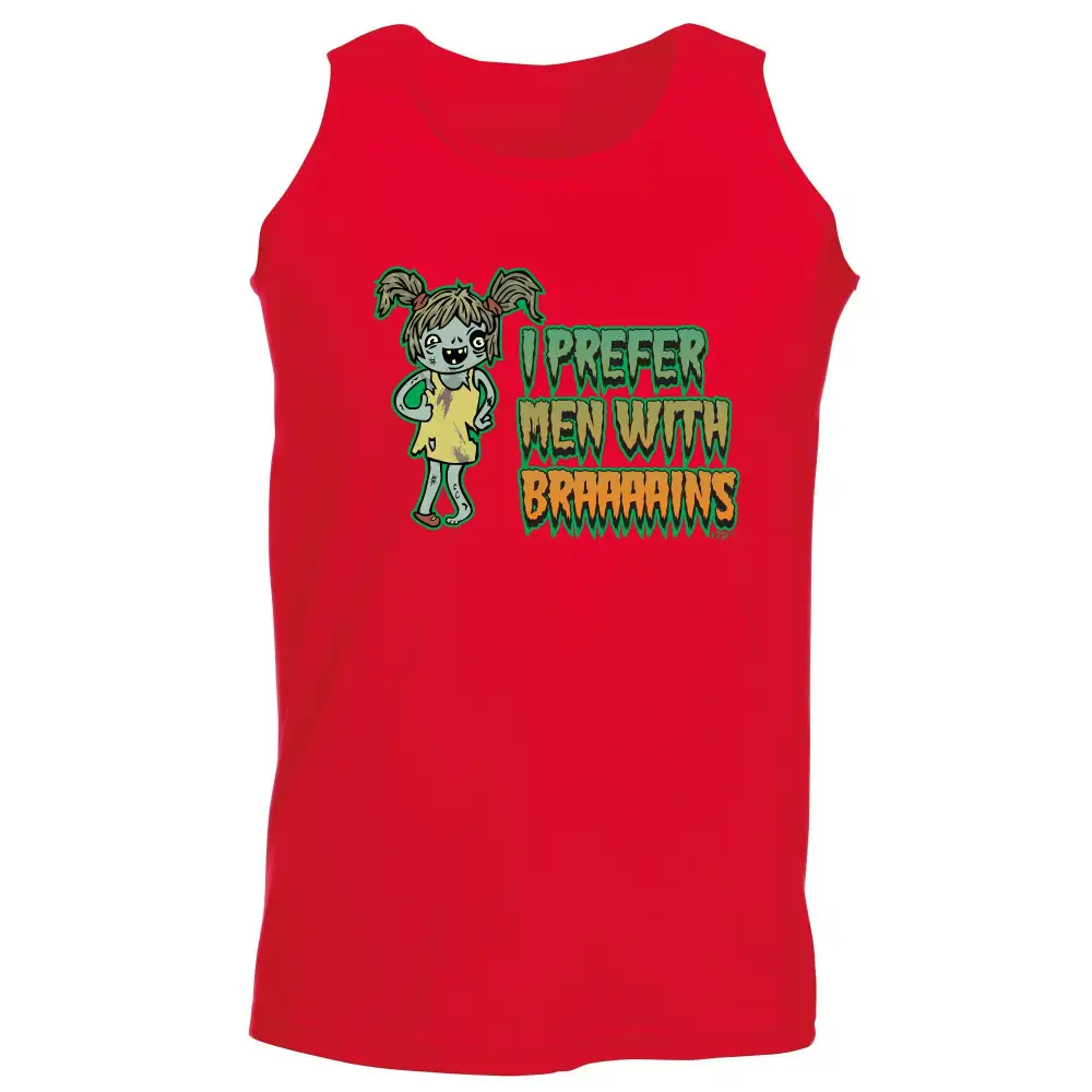 Zombie Brains Graphic Tank Top